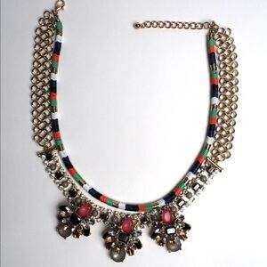 The "Behati" Rhinestone Statement Necklace